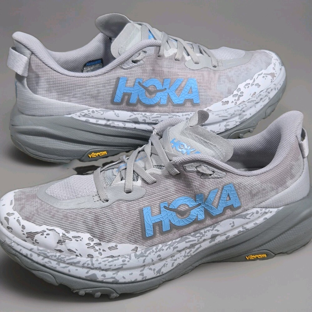 Hoka One Women's US 8.5B peedgoat 6 Running Sneakers Stellar Gray Asteroid